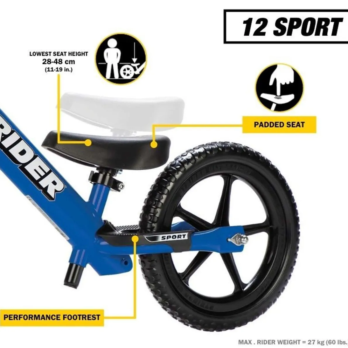 12 Sport Balance Bike