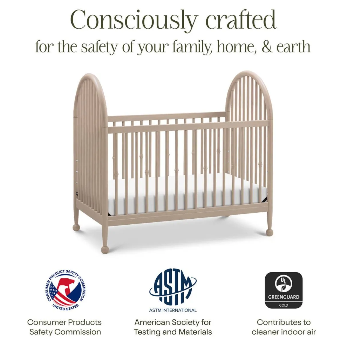 Alouette 3-in-1 Crib