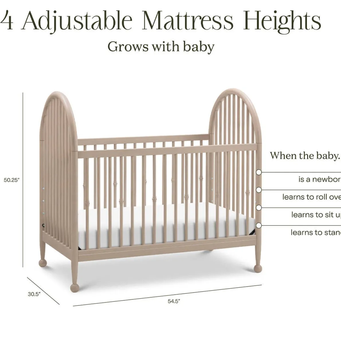 Alouette 3-in-1 Crib