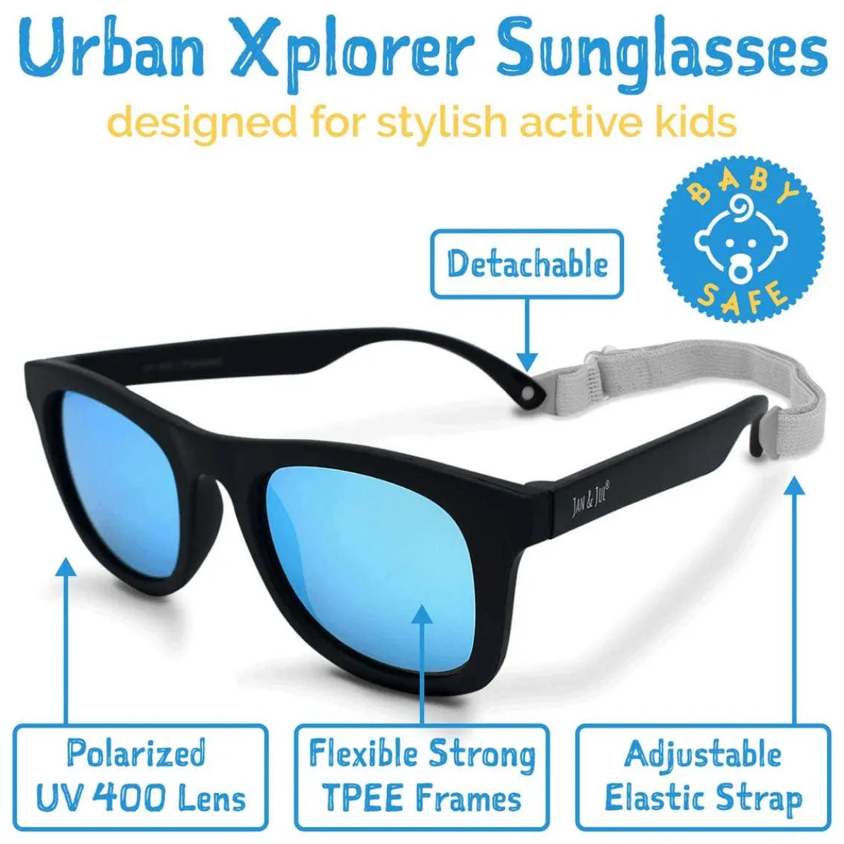 Aurora Urban Polarized Kids Sunglasses