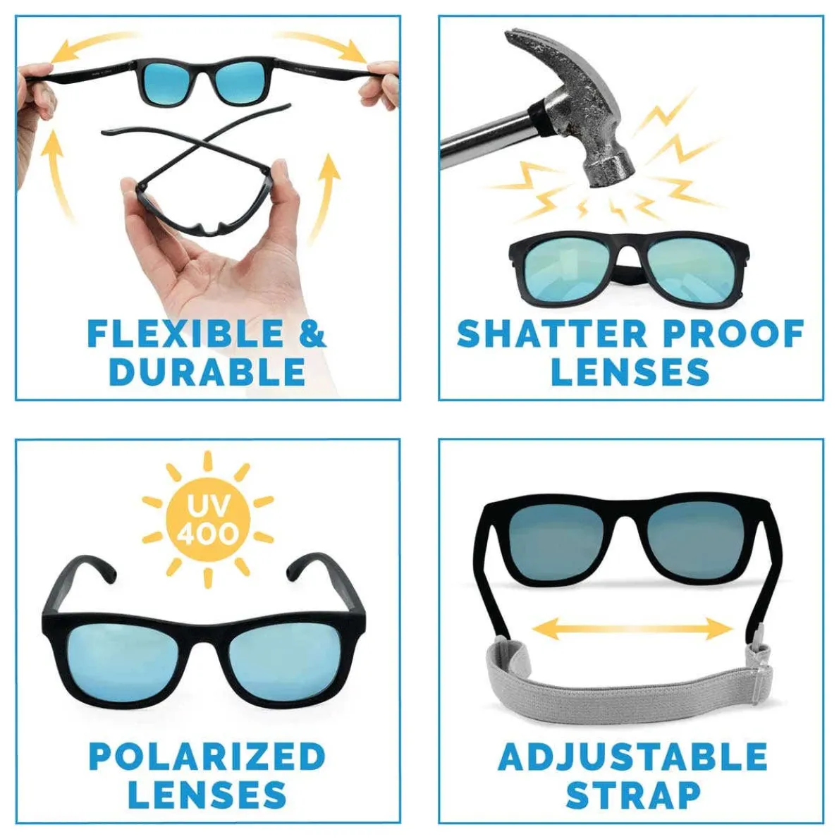 Aurora Urban Polarized Kids Sunglasses