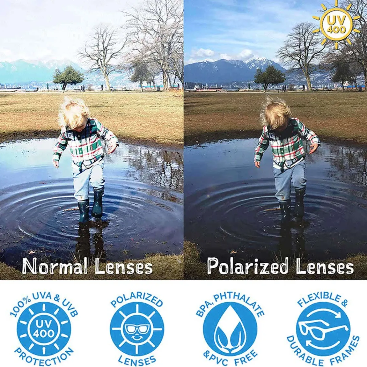 Aurora Urban Polarized Kids Sunglasses