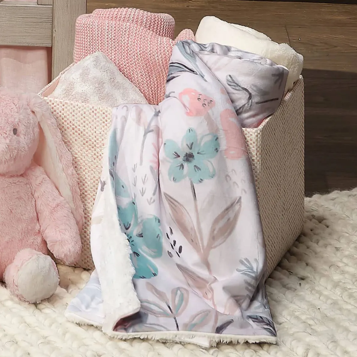 Baby Blooms Blanket