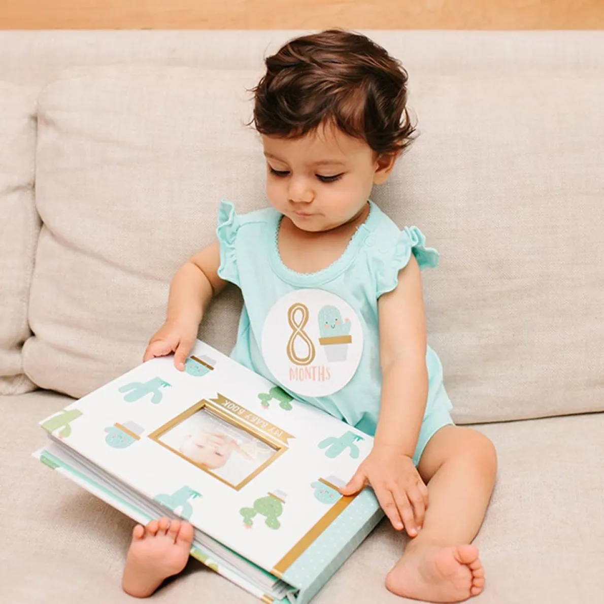 Baby Book & Sticker Set