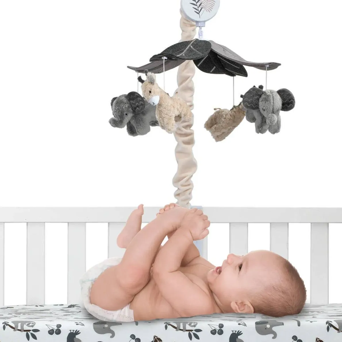 Baby Jungle Musical Mobile