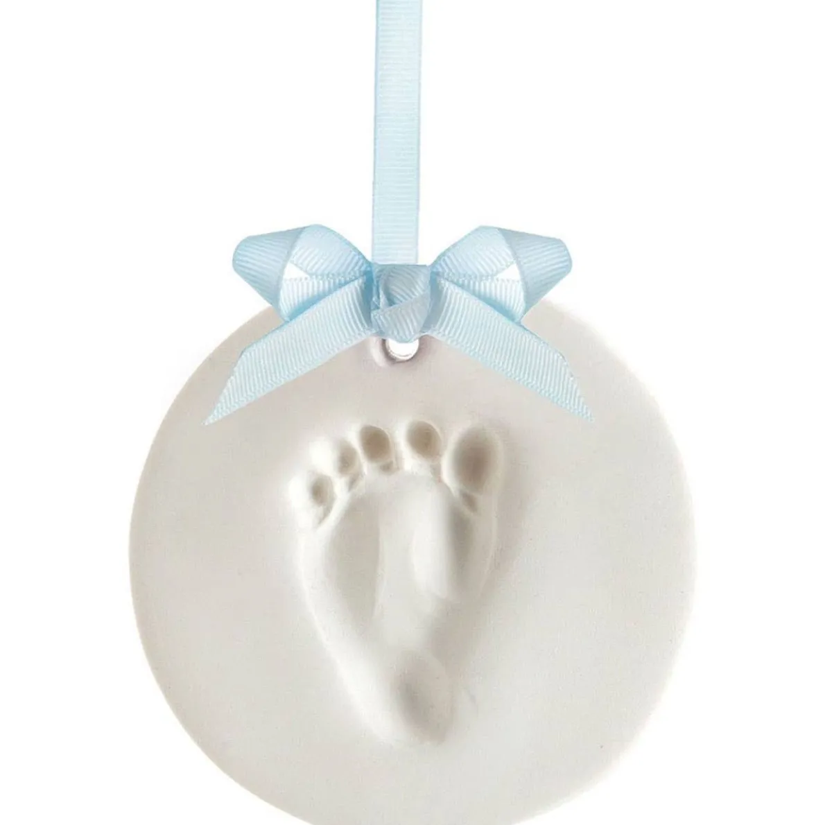 Babyprint Ornament - White