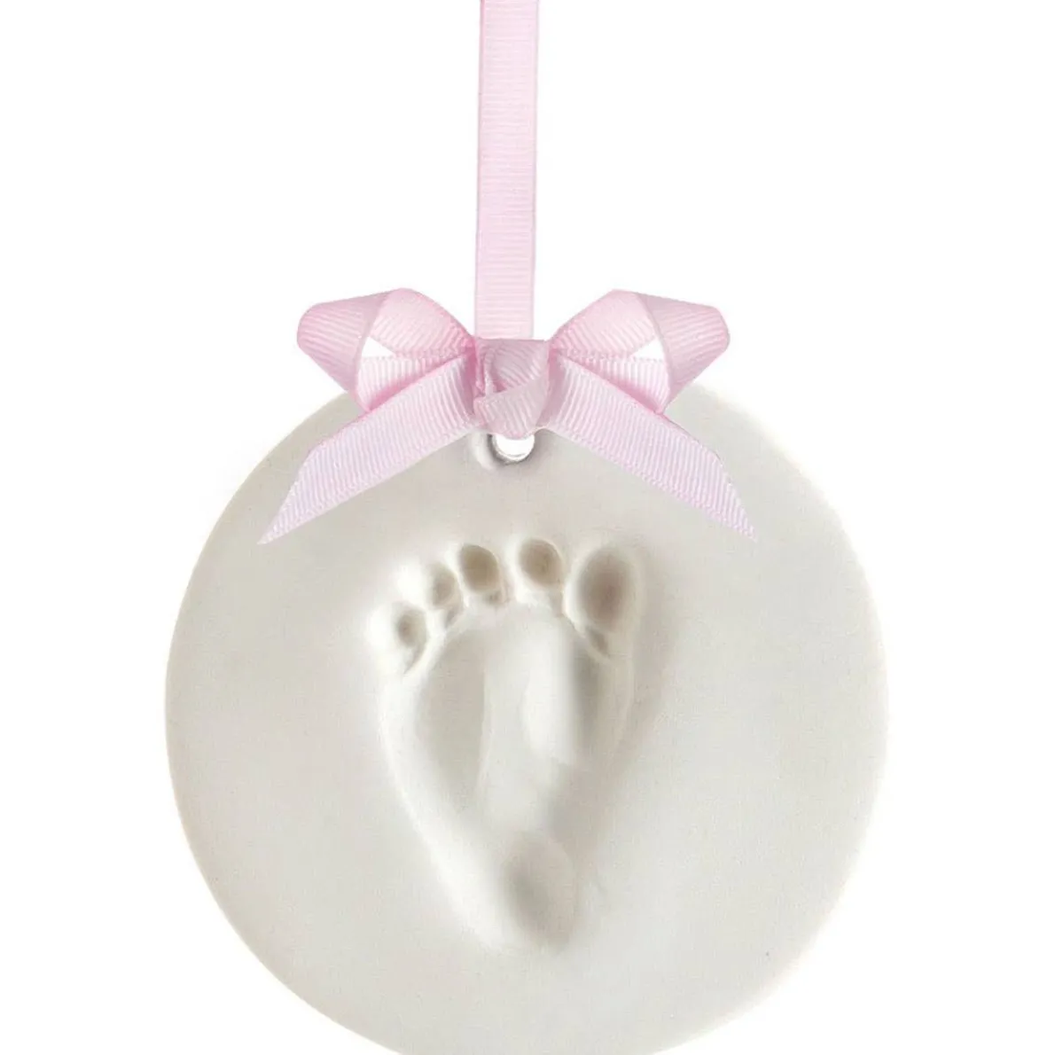 Babyprint Ornament - White