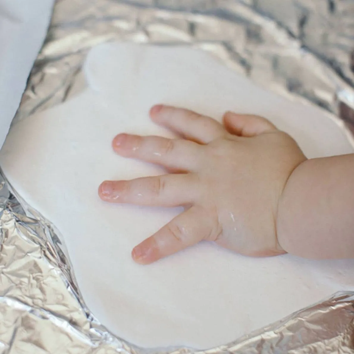 Babyprint Ornament - White