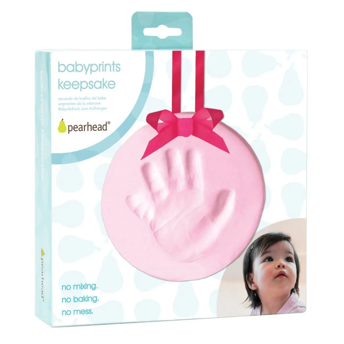 Babyprint Ornament - Pink