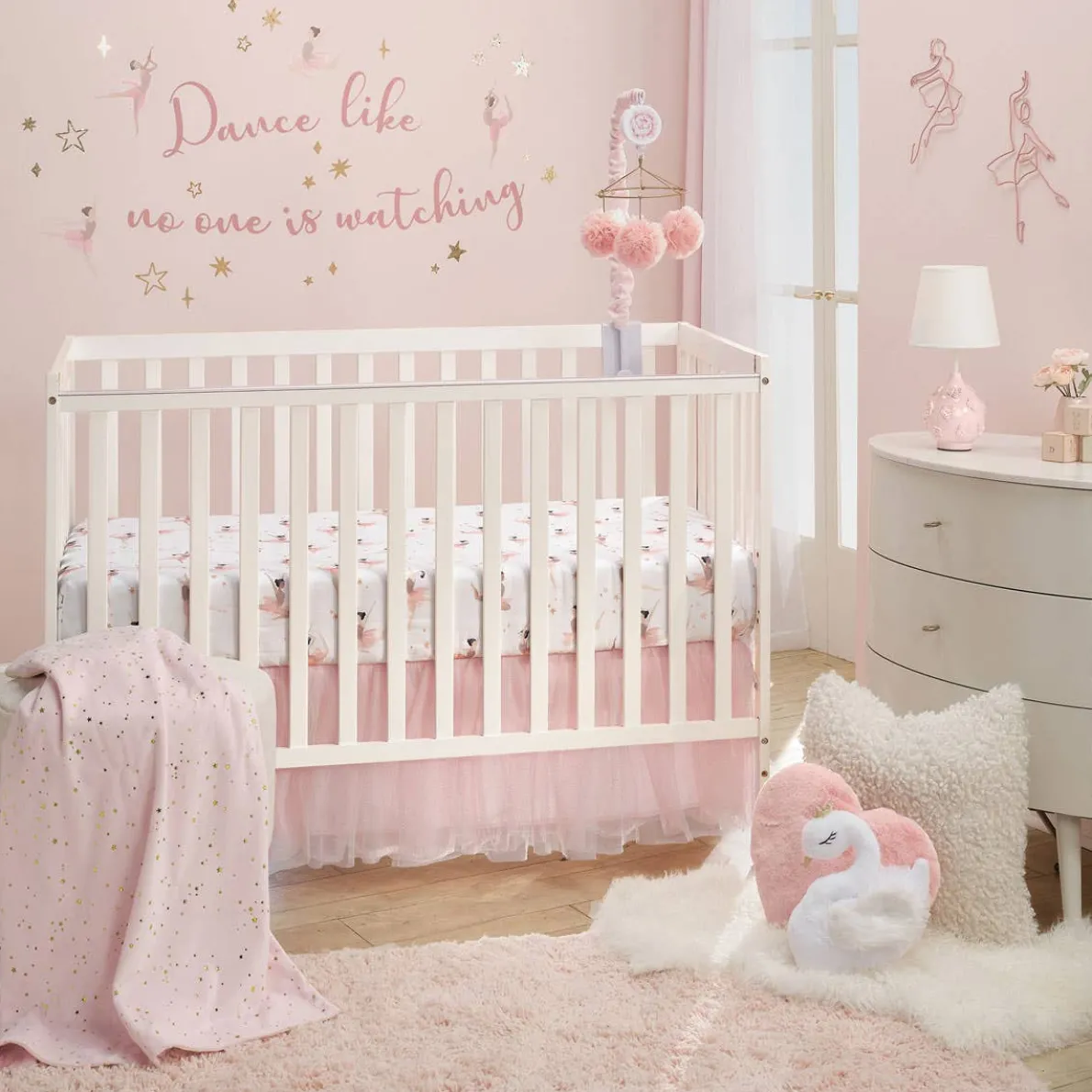 Ballerina Baby Blanket