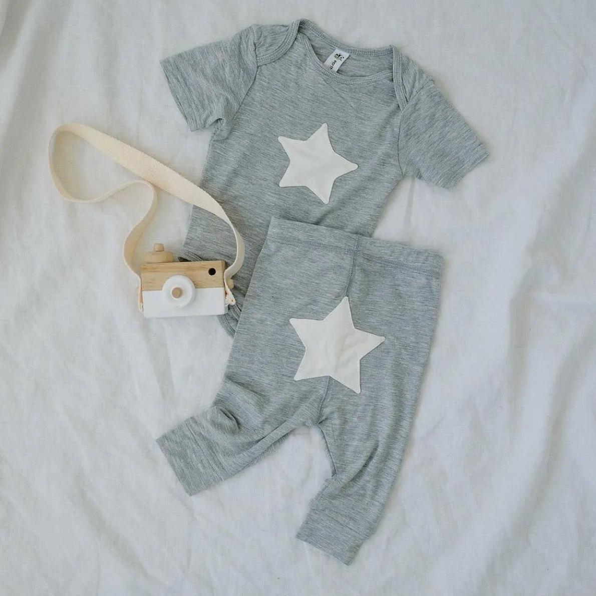 Bamboo Embroidered Onesie