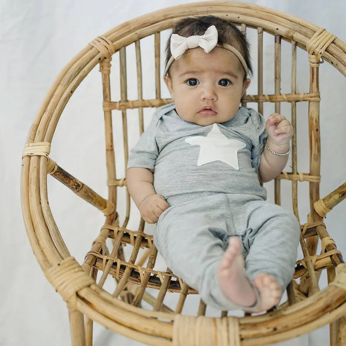 Bamboo Embroidered Onesie