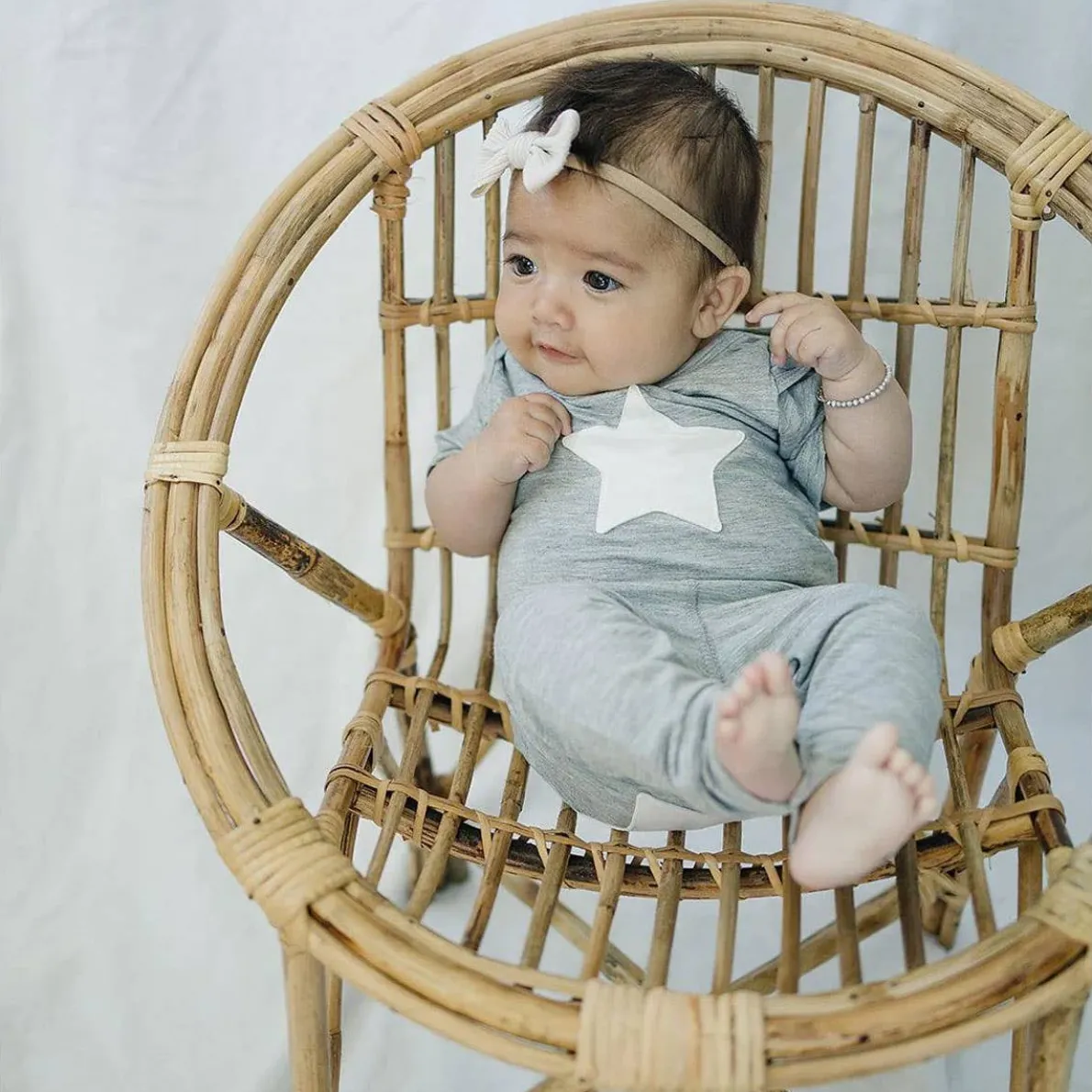 Bamboo Embroidered Onesie