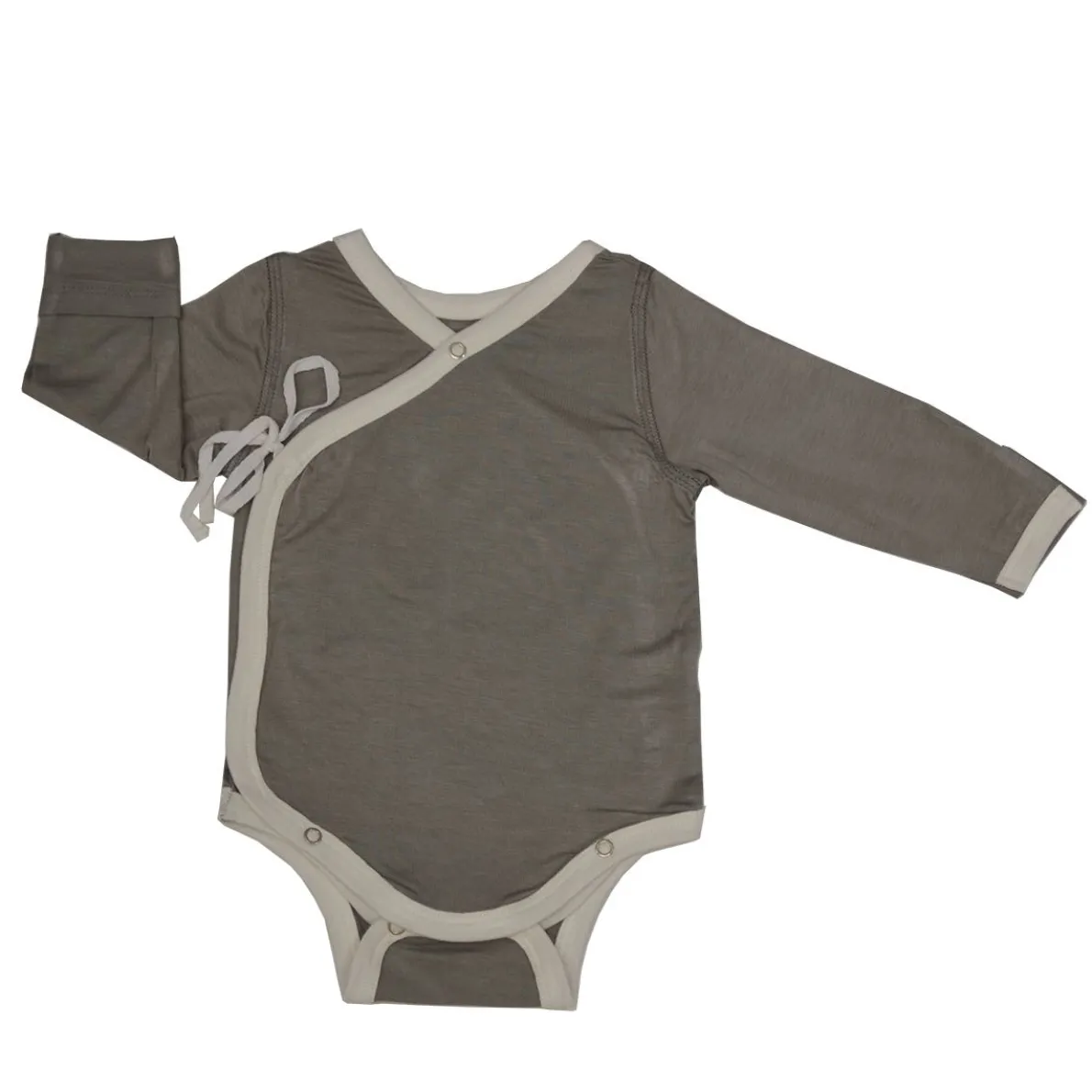 Bamboo Long Sleeve Kimono Onesie