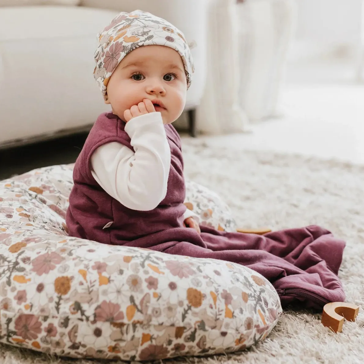 Bamboo Quilted Sleep Bag Solid (1.0 TOG)