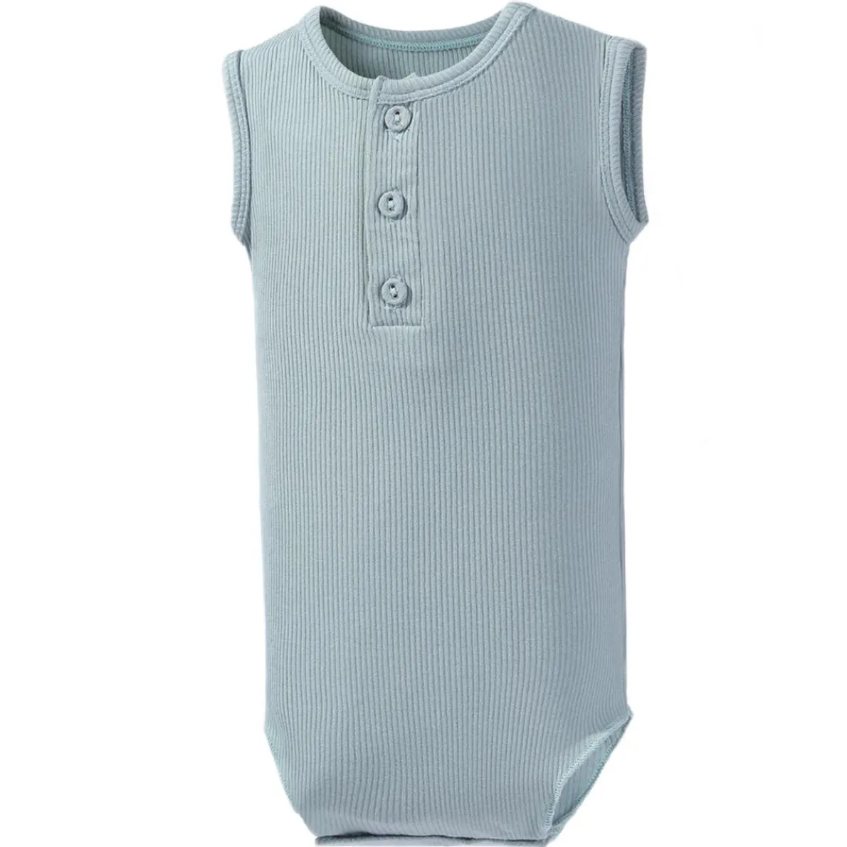 Bamboo Ribbed Tank Top Romper