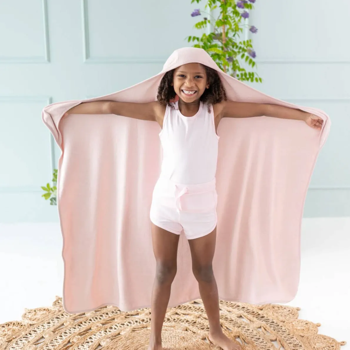 Bamboo Terry Hooded Toddler Bath Towel