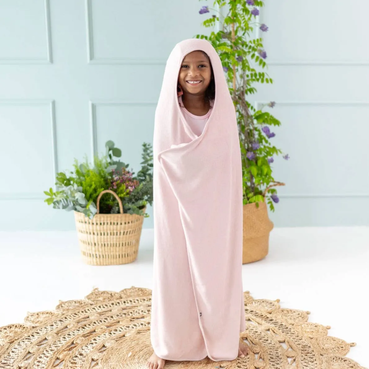 Bamboo Terry Hooded Toddler Bath Towel