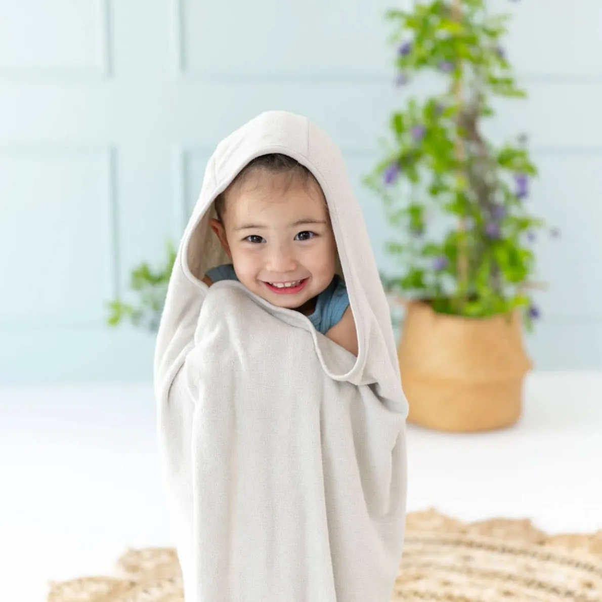 Bamboo Terry Hooded Toddler Bath Towel