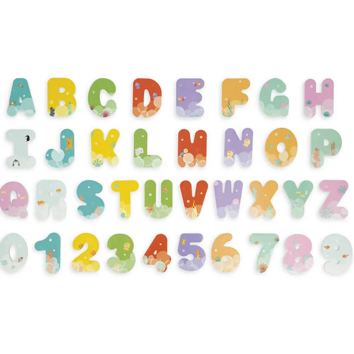 Bath Time Letters & Numbers