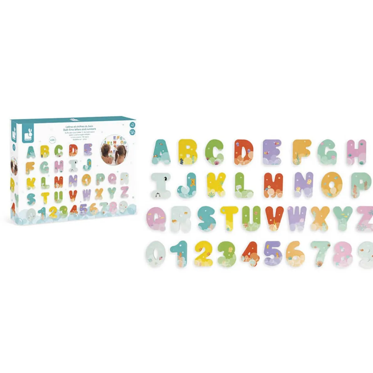 Bath Time Letters & Numbers