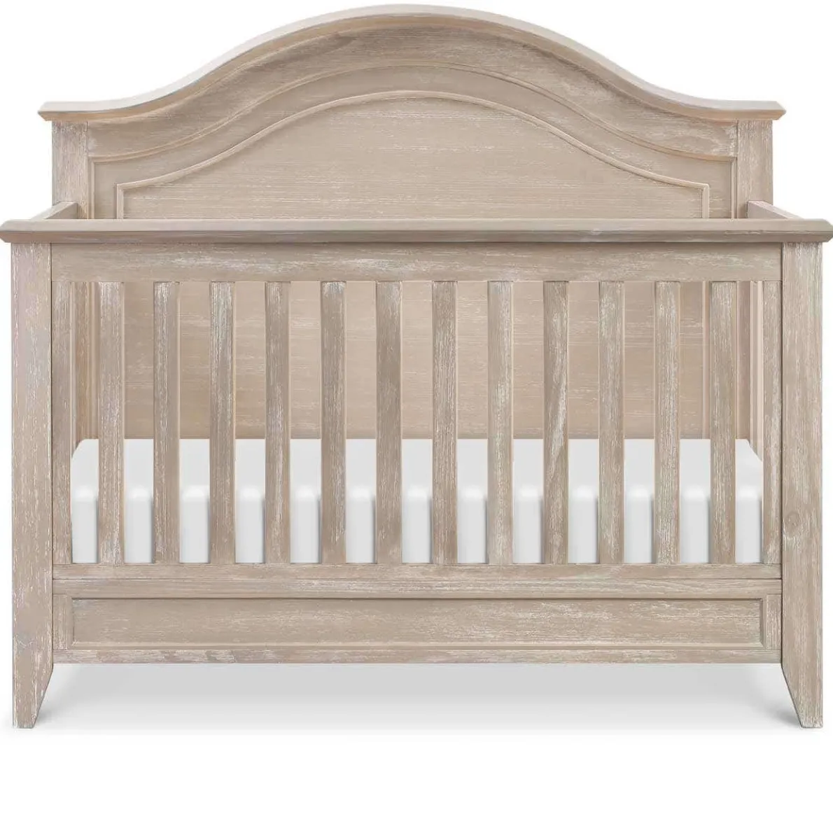 Beckett Curved Top 4-in-1 Crib (Rustic)