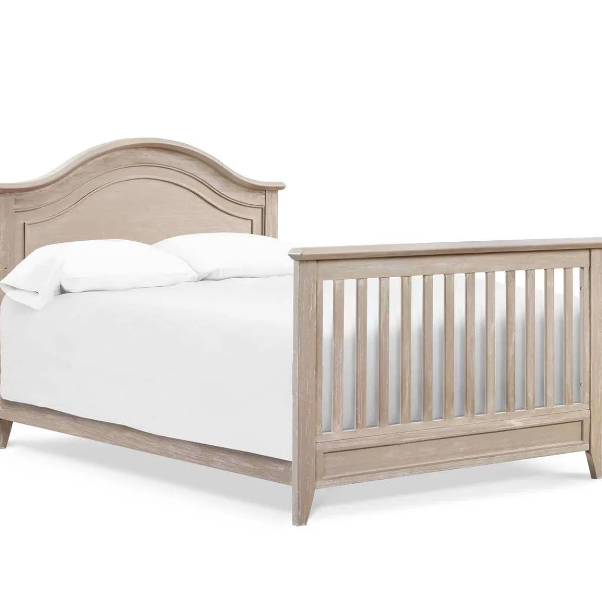Beckett Curved Top 4-in-1 Crib (Rustic)