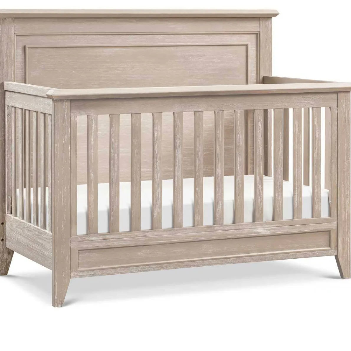 Beckett Flat Top 4-in-1 Crib (Rustic)