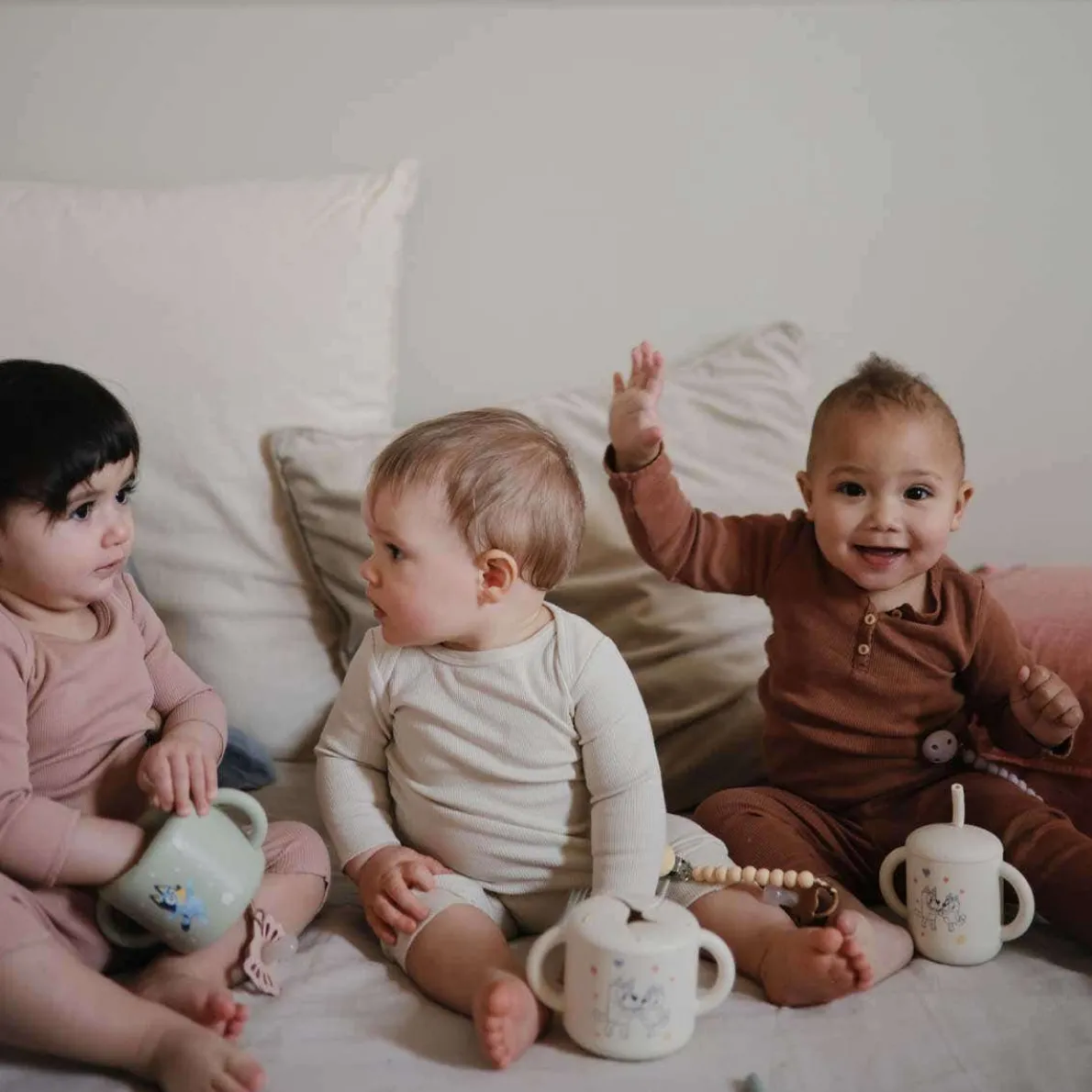 Bluey Silicone Straw Cup