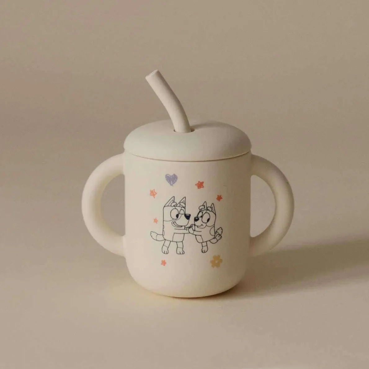 Bluey Silicone Straw Cup