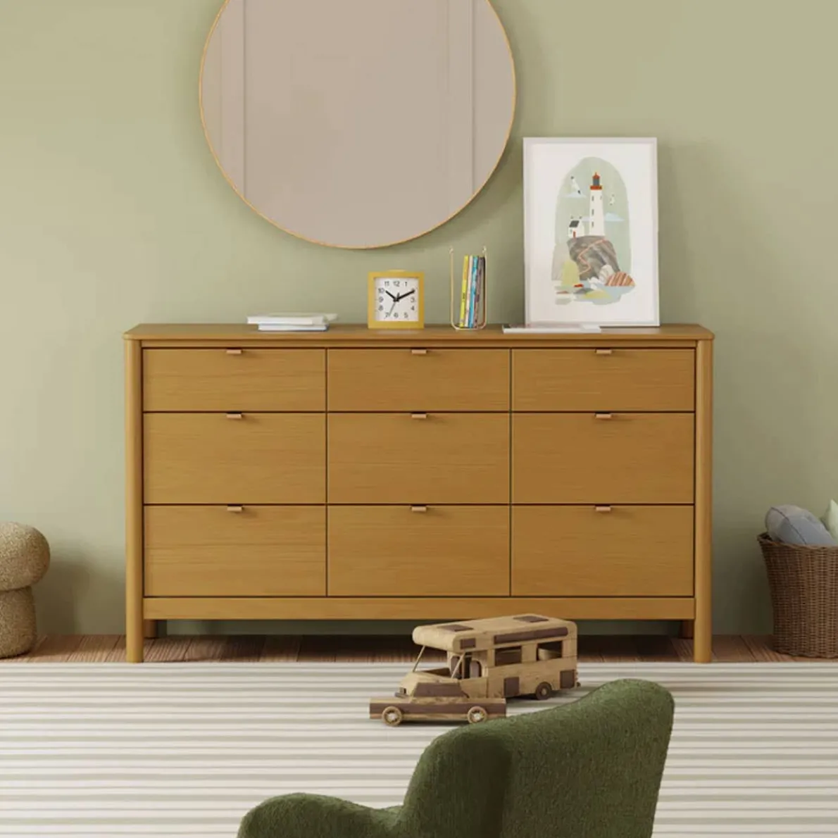 Bondi 9 Drawer Dresser