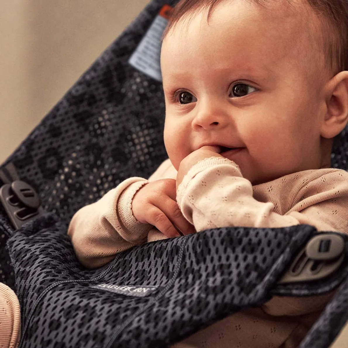 Bouncer Bliss Anthracite/Leopard (Mesh)