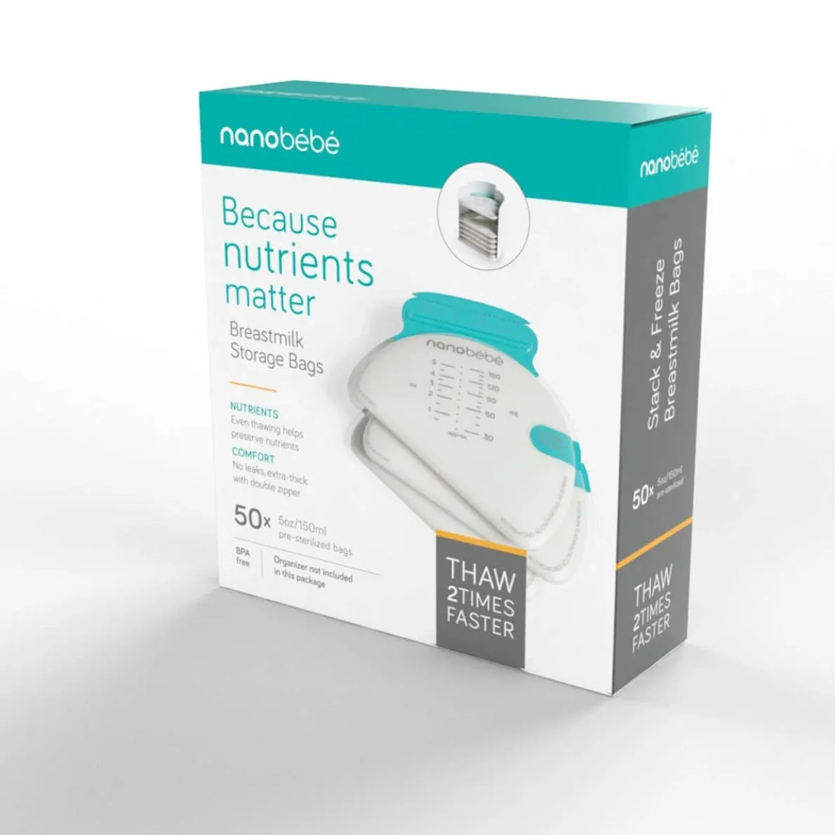 Breastmilk Storage Bags (50 Pack)