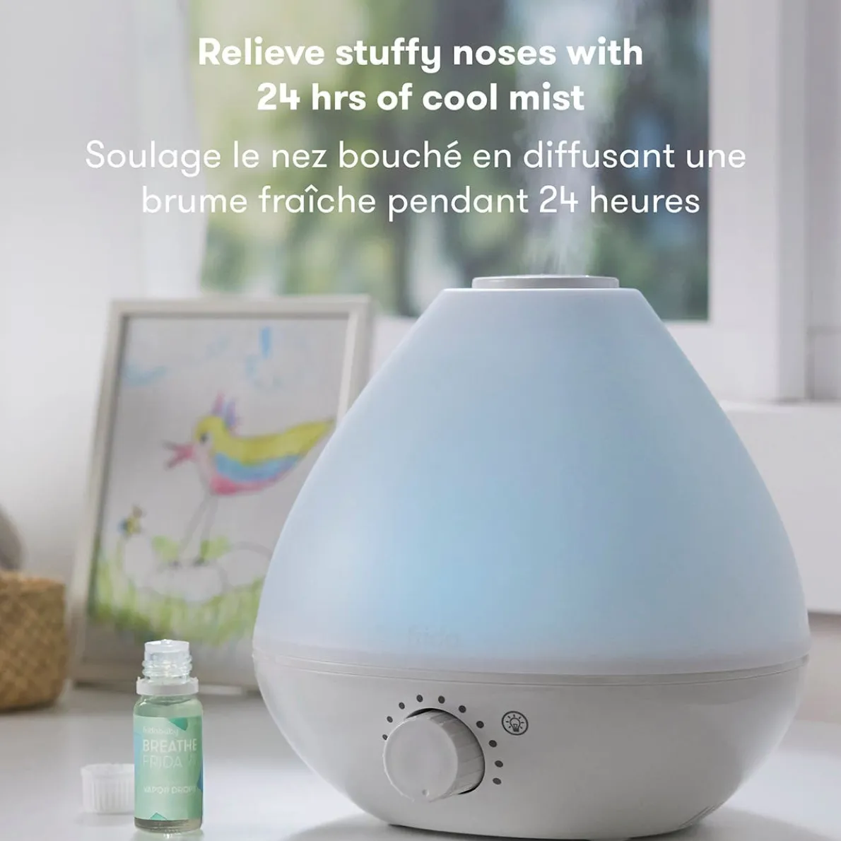 BreatheFrida 3-in-1 Humidifier Diffuser