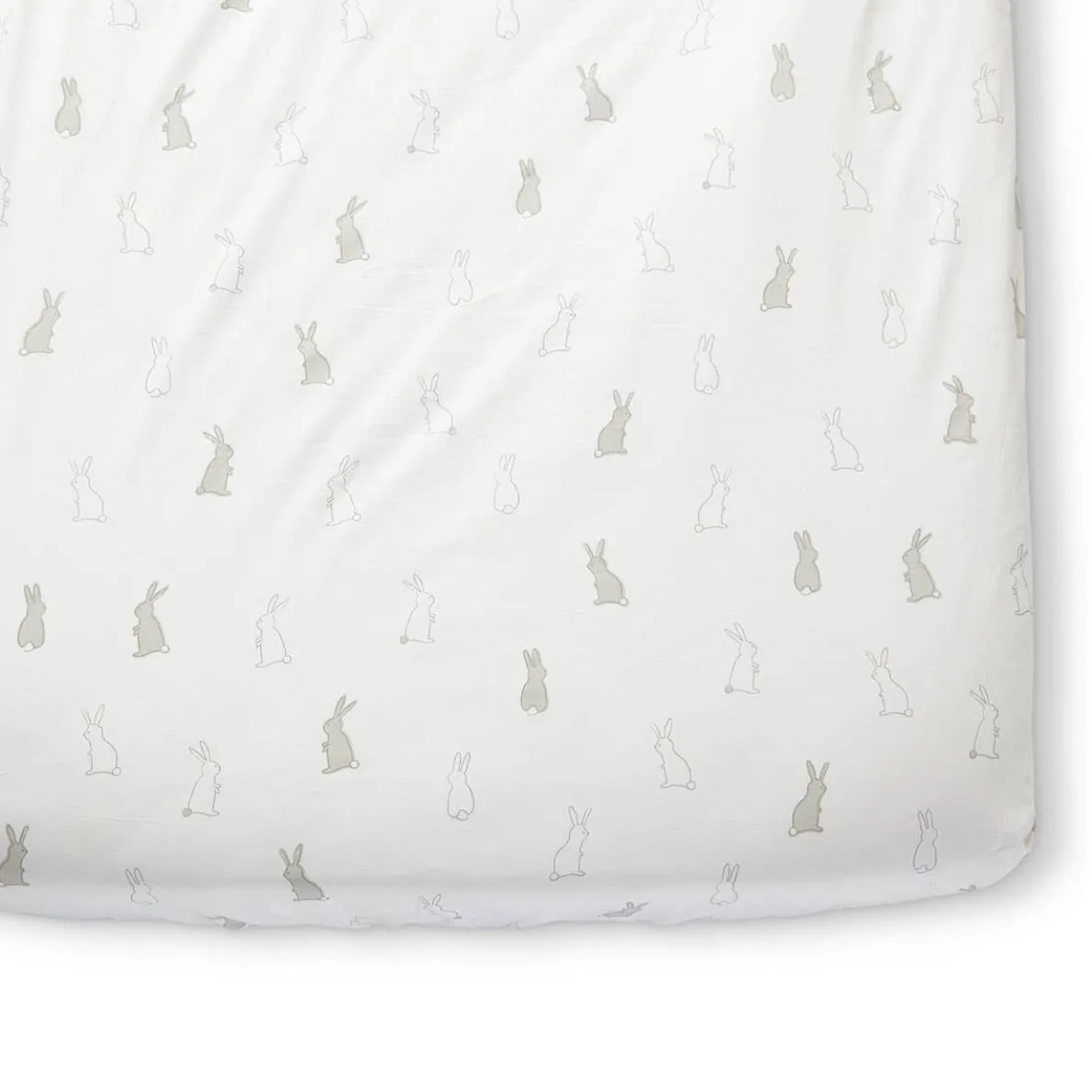 Bunny Hop Crib Sheet