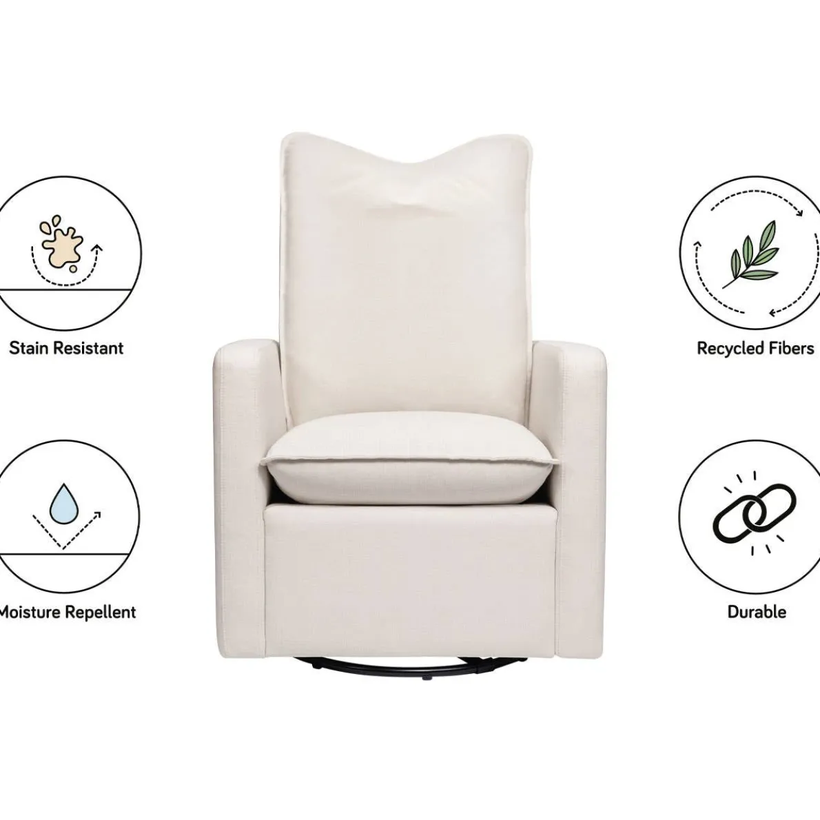 Cali Pillowback Glider (Eco-Weave)