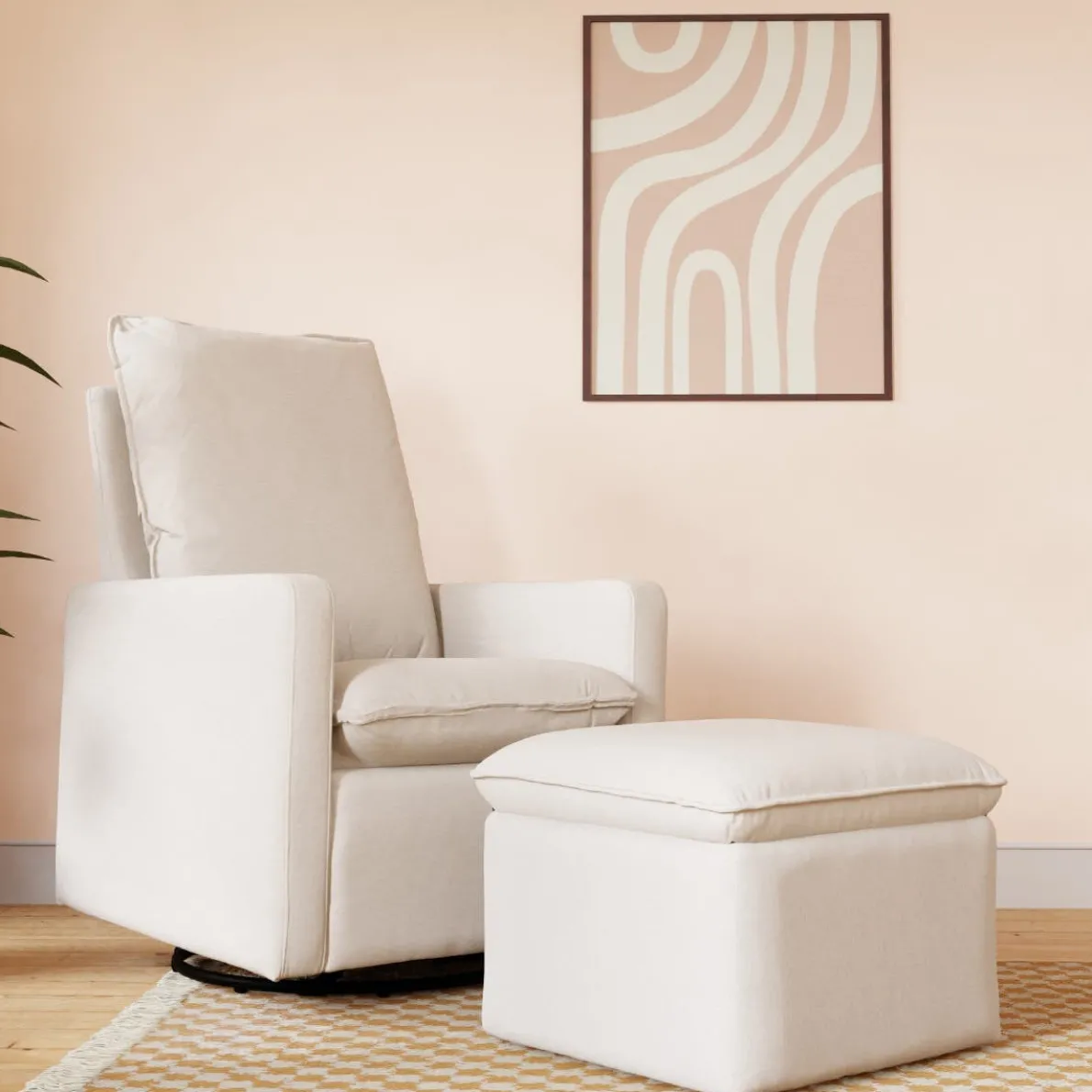 Cali Pillowback Glider (Eco-Weave)