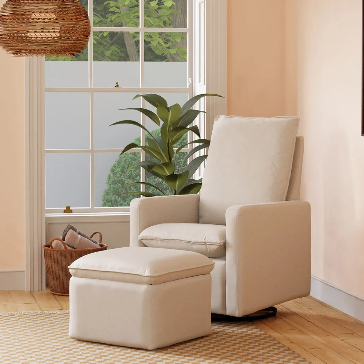 Cali Pillowback Glider (Eco-Weave)