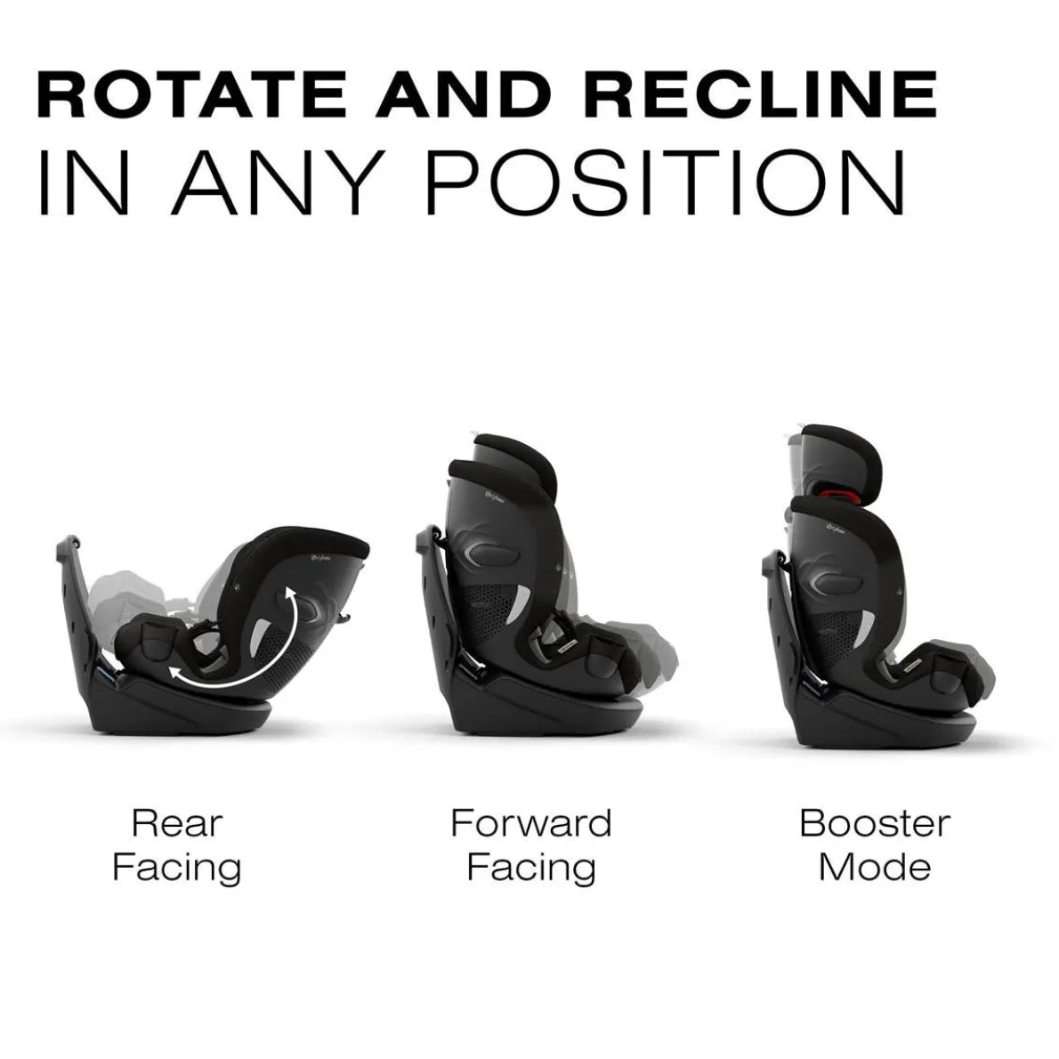 Callisto G 360 Car Seat - Nightfall Black