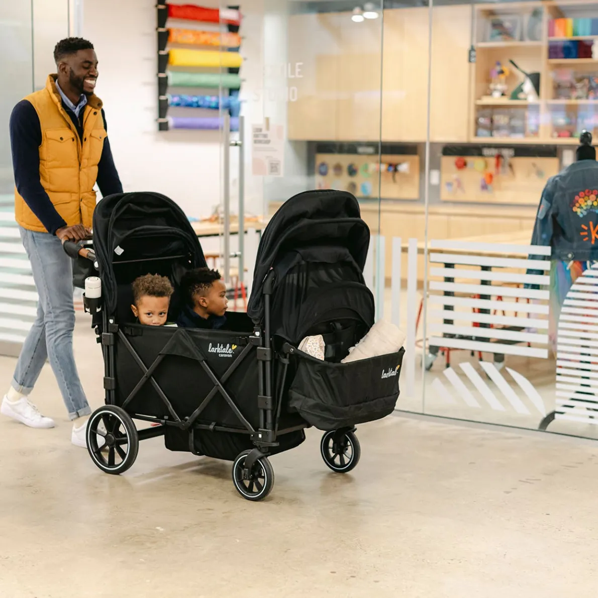 Caravan Quad Stroller Wagon