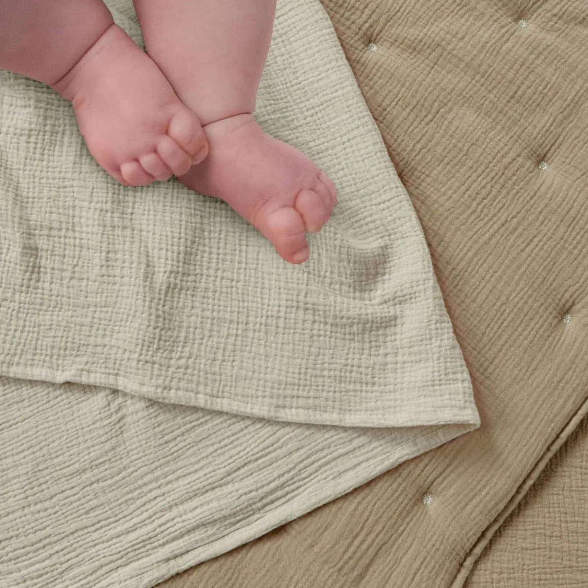 Cloud Muslin 5 Piece Crib Set