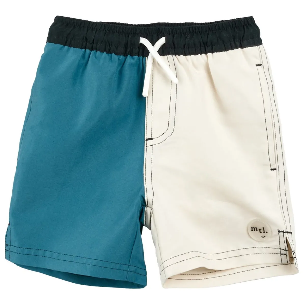 Colour-Block Swim Trunks
