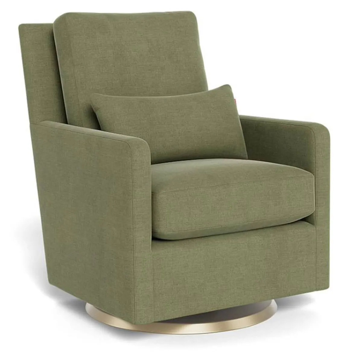 Como Glider - European Fabric with Swivel Base