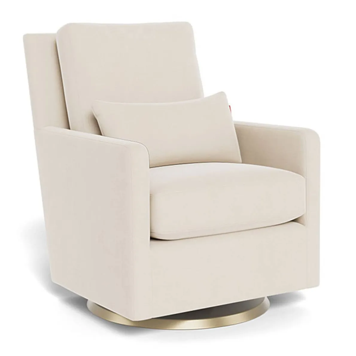 Como Glider - European Fabric with Swivel Base