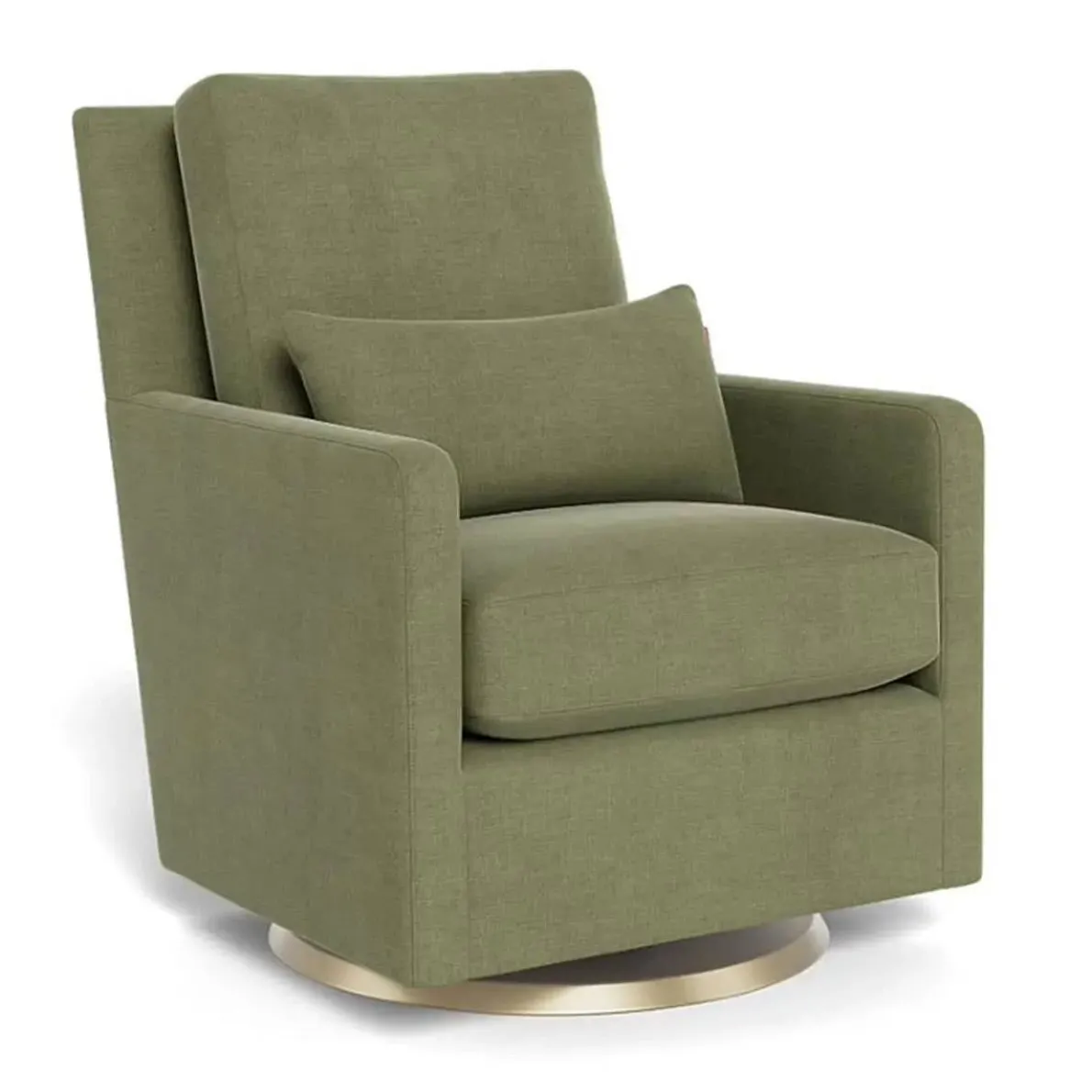 Como Glider - European Fabric with Swivel Base