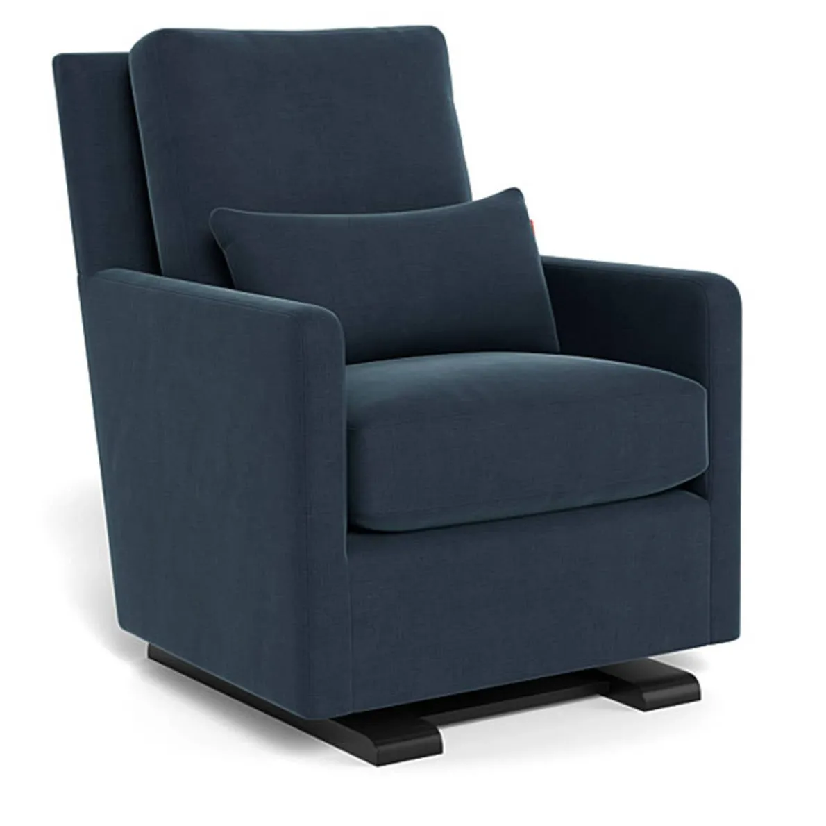 Como Glider - European Fabric with Espresso Base