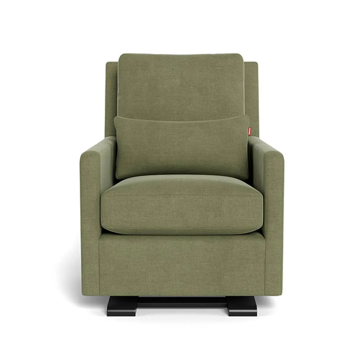 Como Glider - European Fabric with Espresso Base