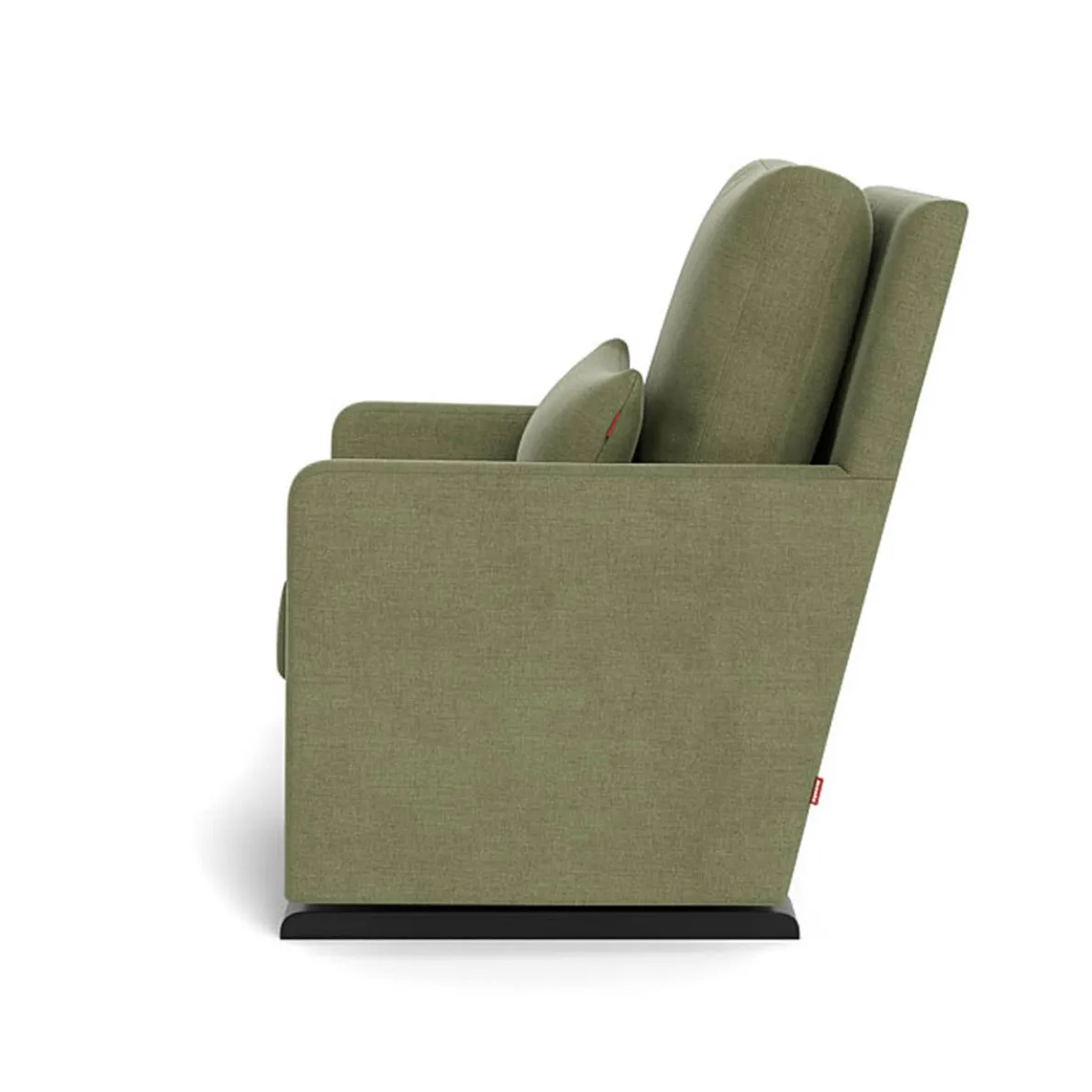 Como Glider - European Fabric with Espresso Base