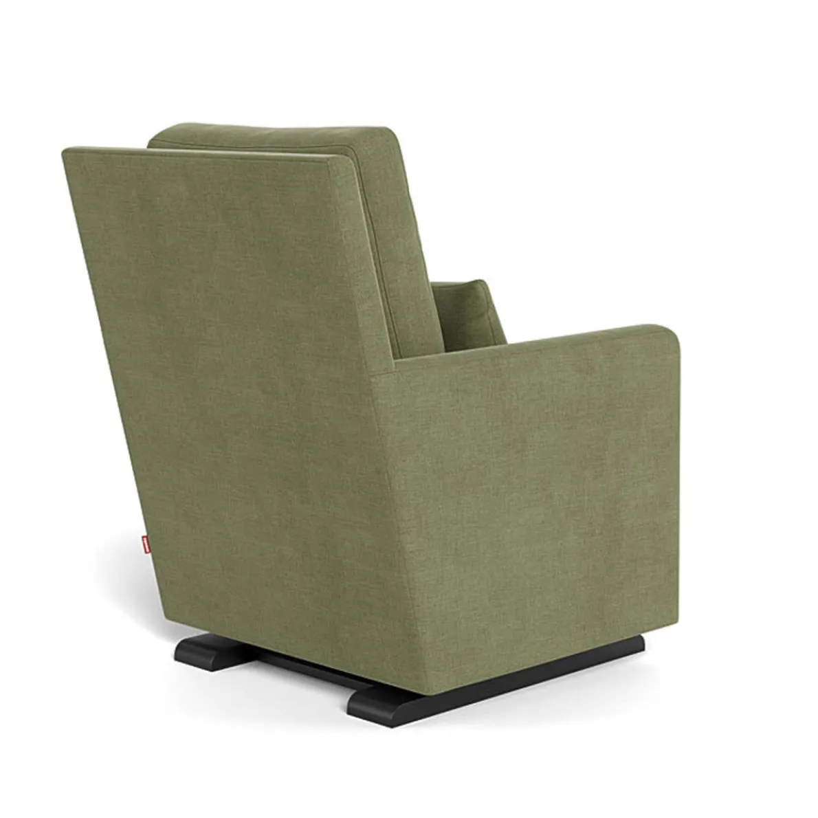 Como Glider - European Fabric with Espresso Base