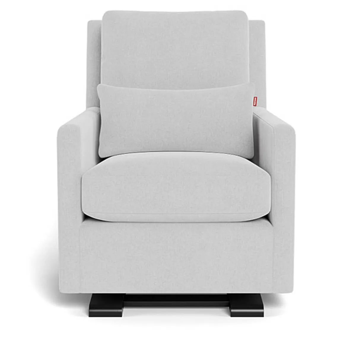 Como Glider - Fabric with Espresso Base